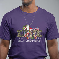 Love Our Veterans T Shirt Veterans Day Proud Military American Flag - Wonder Print Shop