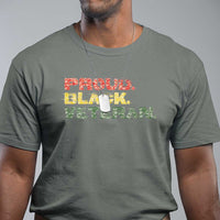 Proud Black Veteran T Shirt Veterans Day Proud Military Camouflage - Wonder Print Shop