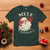 Christmas In Hawaii T Shirt Mele Kalikimaka Retro Santa Shaka Aloha Xmas - Wonder Print Shop