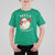 Christmas In Hawaii T Shirt For Kid Mele Kalikimaka Retro Santa Shaka Aloha Xmas - Wonder Print Shop
