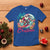 Xmas In Hawaii T Shirt Aloha Christmas Santa Surfing Hibiscus Flower - Wonder Print Shop