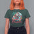 Xmas In Hawaii T Shirt For Women Aloha Christmas Santa Surfing Hibiscus Flower - Wonder Print Shop