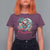 Xmas In Hawaii T Shirt For Women Aloha Christmas Santa Surfing Hibiscus Flower - Wonder Print Shop