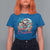 Xmas In Hawaii T Shirt For Women Aloha Christmas Santa Surfing Hibiscus Flower - Wonder Print Shop