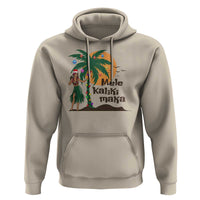 Christmas In Hawaii Hoodie Mele Kalikimaka Retro Hula Girls Santa Hat Xmas