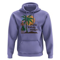 Christmas In Hawaii Hoodie Mele Kalikimaka Retro Hula Girls Santa Hat Xmas