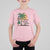 Christmas In Hawaii T Shirt For Kid Mele Kalikimaka Retro Hula Girls Santa Hat Xmas - Wonder Print Shop