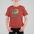 Christmas In Hawaii T Shirt For Kid Mele Kalikimaka Retro Hula Girls Santa Hat Xmas - Wonder Print Shop