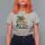 Christmas In Hawaii T Shirt For Women Mele Kalikimaka Retro Hula Girls Santa Hat Xmas - Wonder Print Shop