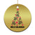 Xmas In Hawaii Christmas Ornament Mele Kalikimaka Kakau Tattoo Turtle Tree - Wonder Print Shop