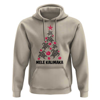 Christmas In Hawaii Hoodie Mele Kalikimaka Kakau Tattoo Turtle Christmas Tree