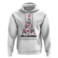 Christmas In Hawaii Hoodie Mele Kalikimaka Kakau Tattoo Turtle Christmas Tree