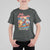 Christmas In Hawaii T Shirt For Kid Mele Kalikimaka From The Land Where Palm Trees Sway Surfing Santa - Wonder Print Shop