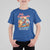 Christmas In Hawaii T Shirt For Kid Mele Kalikimaka From The Land Where Palm Trees Sway Surfing Santa - Wonder Print Shop