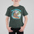 Christmas In Hawaii T Shirt For Kid Mele Kalikimaka Santa Surfing Hibiscus - Wonder Print Shop