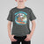 Christmas In Hawaii T Shirt For Kid Mele Kalikimaka Santa Surfing Hibiscus - Wonder Print Shop