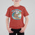 Christmas In Hawaii T Shirt For Kid Mele Kalikimaka Santa Surfing Hibiscus - Wonder Print Shop