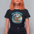Christmas In Hawaii T Shirt For Women Mele Kalikimaka Santa Surfing Hibiscus - Wonder Print Shop