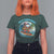 Christmas In Hawaii T Shirt For Women Mele Kalikimaka Santa Surfing Hibiscus - Wonder Print Shop