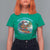Christmas In Hawaii T Shirt For Women Mele Kalikimaka Santa Surfing Hibiscus - Wonder Print Shop