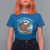 Christmas In Hawaii T Shirt For Women Mele Kalikimaka Santa Surfing Hibiscus - Wonder Print Shop