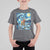 Yule Goat T Shirt For Kid Yule Starry Night Winter Solstice Christmas Vincent Van Gogh - Wonder Print Shop