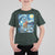 Yule Goat T Shirt For Kid Yule Starry Night Winter Solstice Christmas Vincent Van Gogh - Wonder Print Shop