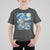 Yule Goat T Shirt For Kid Yule Starry Night Winter Solstice Christmas Vincent Van Gogh - Wonder Print Shop