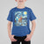 Yule Goat T Shirt For Kid Yule Starry Night Winter Solstice Christmas Vincent Van Gogh - Wonder Print Shop