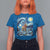 Yule Goat T Shirt For Women Yule Starry Night Winter Solstice Christmas Vincent Van Gogh - Wonder Print Shop