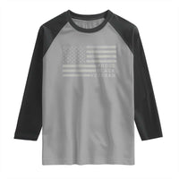 Proud Black Veteran Raglan Shirt Veterans Day Proud Vintage American Flag Military
