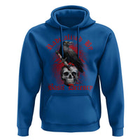 Radicalized By Basic Decency Hoodie Vintage Gothic Victorian Crow Skull - Wonder Print Shop