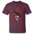 Radicalized By Basic Decency T Shirt Vintage Gothic Victorian Crow Skull - Wonder Print Shop