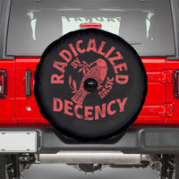 Radicalized By Basic Decency Spare Tire Cover Feminist Activist - Wonder Print Shop