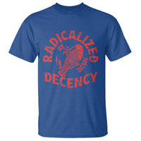 Radicalized By Basic Decency T Shirt Feminist Activist - Wonder Print Shop