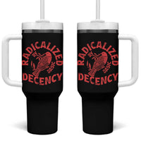 Radicalized By Basic Decency Tumbler With Handle Feminist Activist - Wonder Print Shop