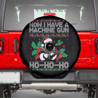 Funny Christmas 80's Die Movie Spare Tire Cover Now I Have A Machine Gun Ho Ho Ho Gun Lover - Wonder Print Shop