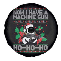 Funny Christmas 80's Die Movie Spare Tire Cover Now I Have A Machine Gun Ho Ho Ho Gun Lover - Wonder Print Shop