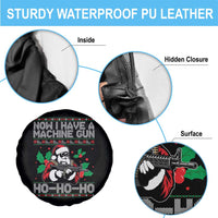 Funny Christmas 80's Die Movie Spare Tire Cover Now I Have A Machine Gun Ho Ho Ho Gun Lover - Wonder Print Shop