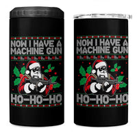 Funny Christmas 80's Die Movie 4 in 1 Can Cooler Tumbler Now I Have A Machine Gun Ho Ho Ho Gun Lover - Wonder Print Shop