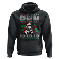Funny Christmas 80's Die Movie Hoodie Now I Have A Machine Gun Ho Ho Ho Gun Lover - Wonder Print Shop