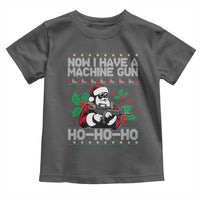 Funny Christmas 80's Die Movie Toddler T Shirt Now I Have A Machine Gun Ho Ho Ho Gun Lover - Wonder Print Shop
