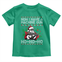 Funny Christmas 80's Die Movie Toddler T Shirt Now I Have A Machine Gun Ho Ho Ho Gun Lover - Wonder Print Shop