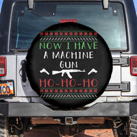 Now I Have A Machine Gun Spare Tire Cover Funny Christmas Movie Gun Lover - Wonder Print Shop