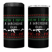 Now I Have A Machine Gun 4 in 1 Can Cooler Tumbler Funny Christmas Movie Gun Lover - Wonder Print Shop