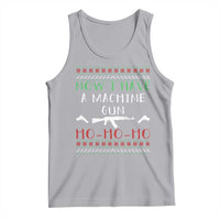 Now I Have A Machine Gun Tank Top Funny Christmas Movie Gun Lover - Wonder Print Shop