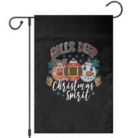 Funny Balls Deep In Christmas Spirit Garden Flag Xmas Humorous Festive - Wonder Print Shop