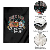 Funny Balls Deep In Christmas Spirit Garden Flag Xmas Humorous Festive - Wonder Print Shop