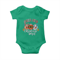 Funny Balls Deep In Christmas Spirit Baby Onesie Xmas Humorous Festive - Wonder Print Shop