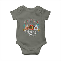 Funny Balls Deep In Christmas Spirit Baby Onesie Xmas Humorous Festive - Wonder Print Shop